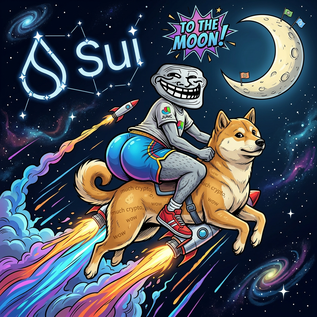 Doge moon ride